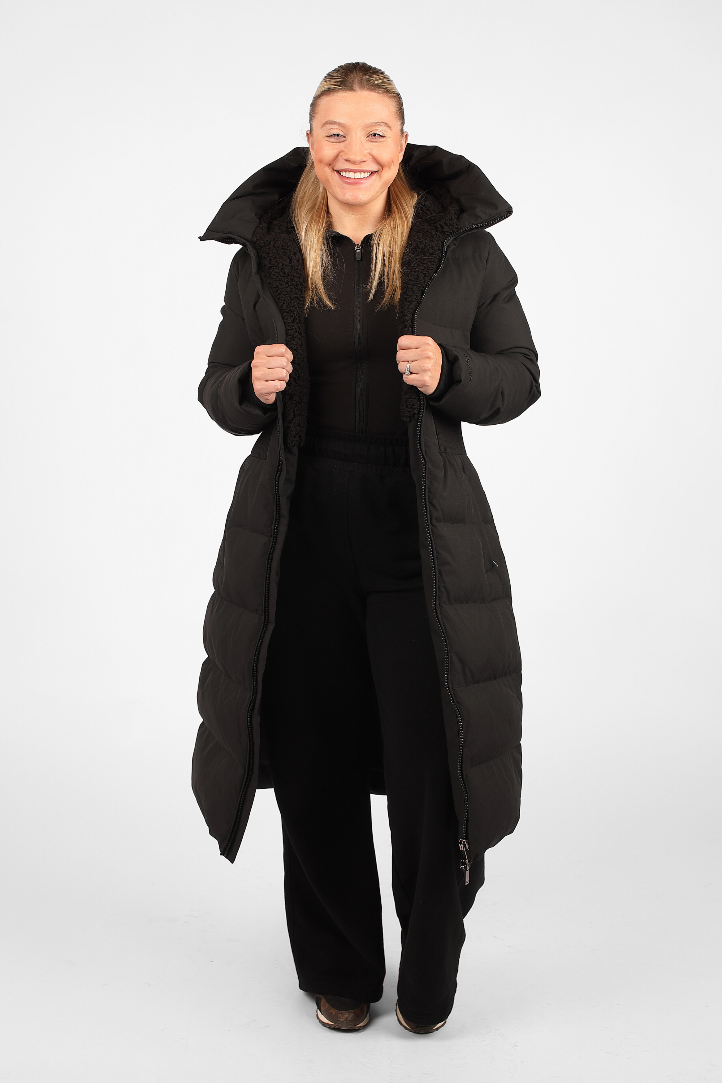 SADIA - CONTOUR LONG LINE PUFFER COAT