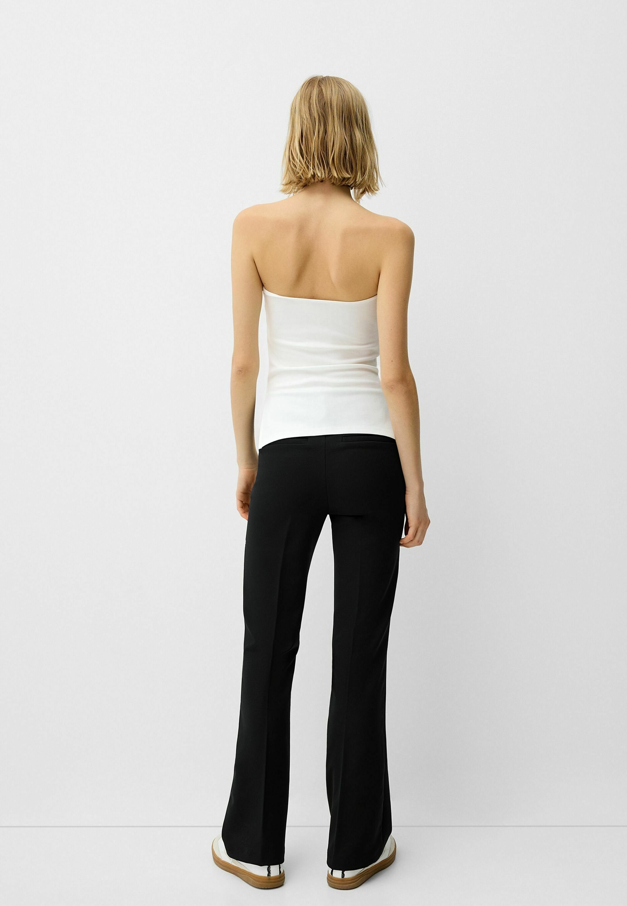 KIM - TAILORED FIT FLARED TROUSERS