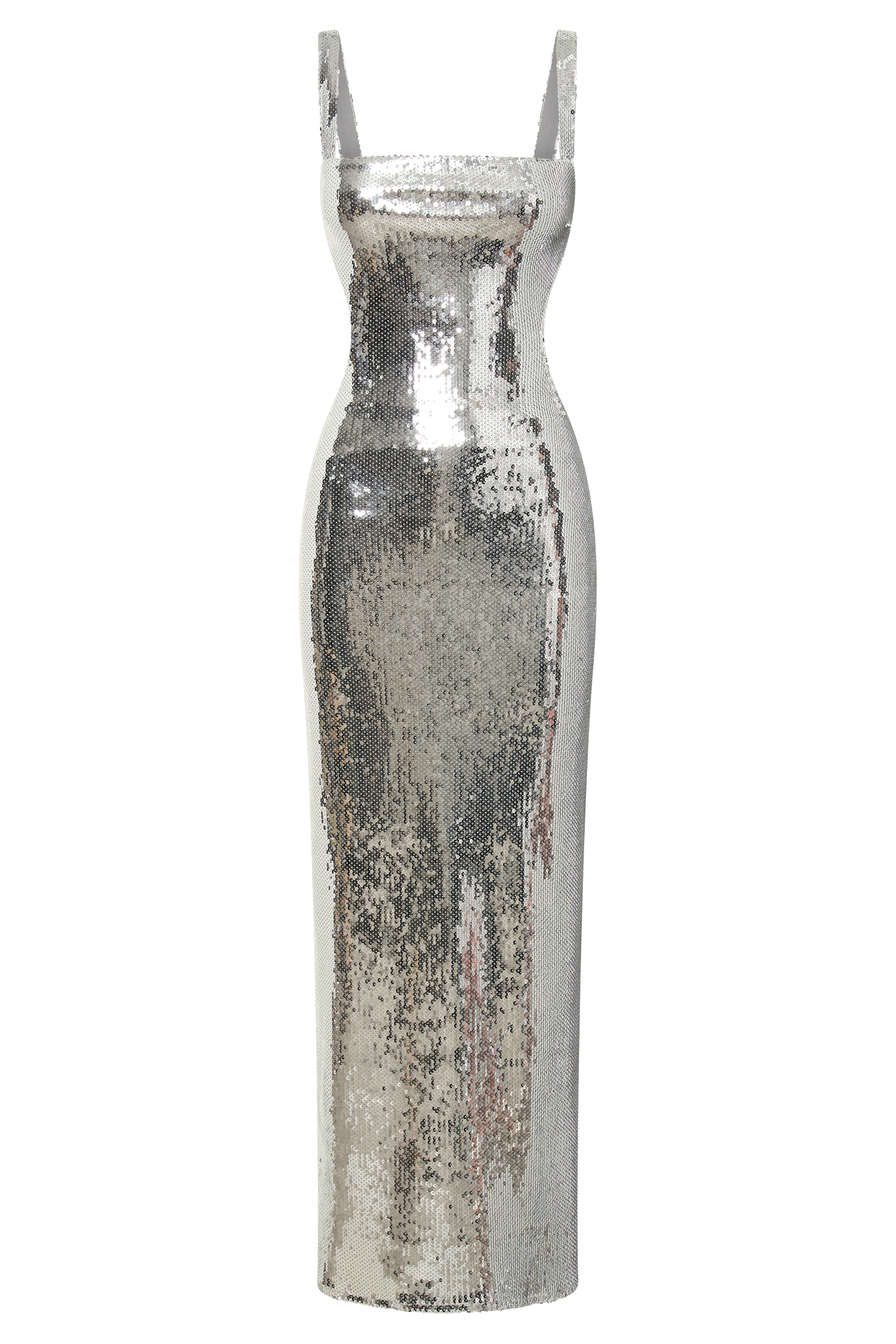 ADORIA - SEQUIN CUT OUT MAXI DRESS