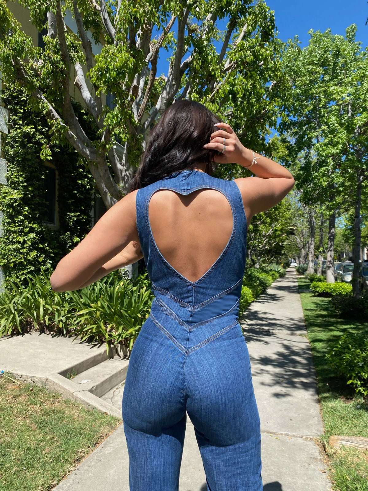 SARAH - DENIM JUMPSUIT