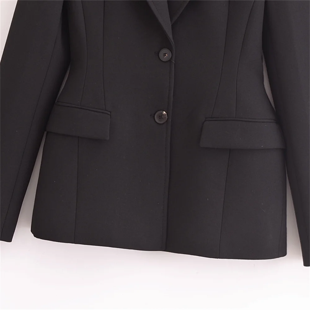 AMINA - TAILORED BLAZER WITH SHOULDER PADS