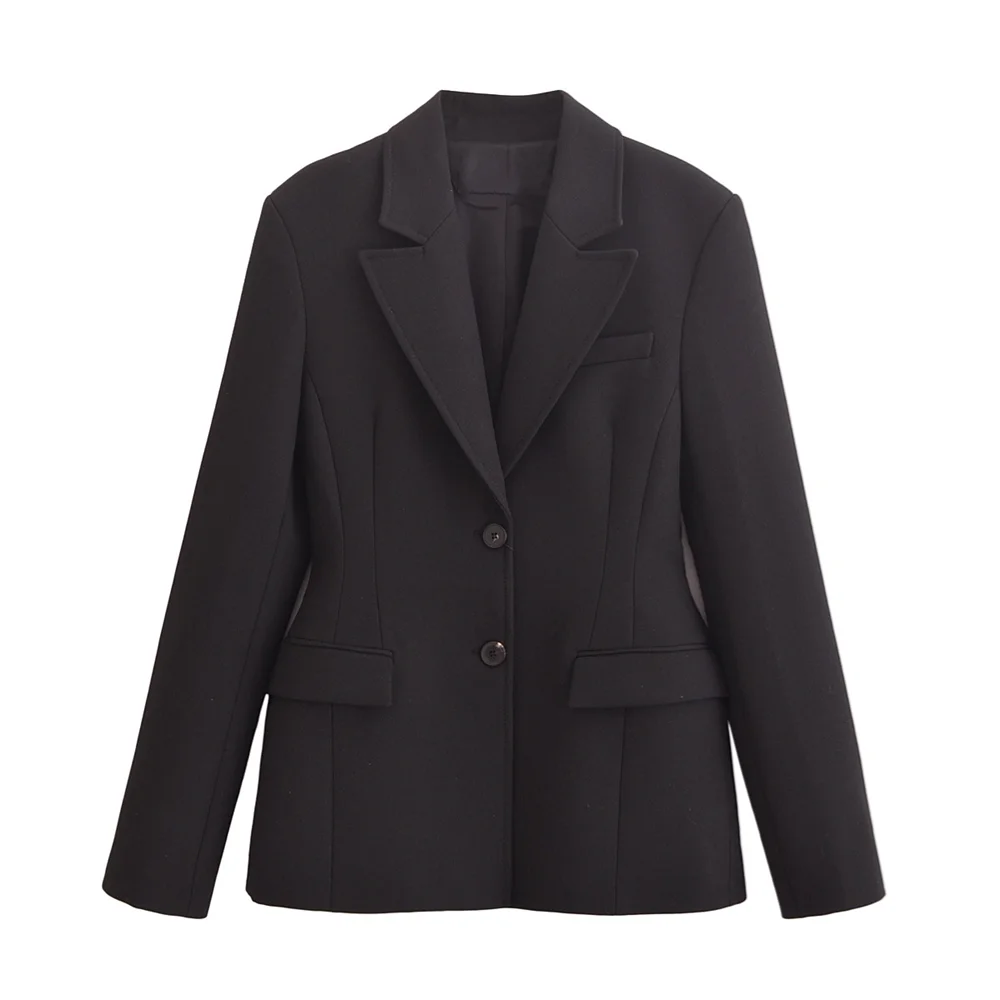 AMINA - TAILORED BLAZER WITH SHOULDER PADS