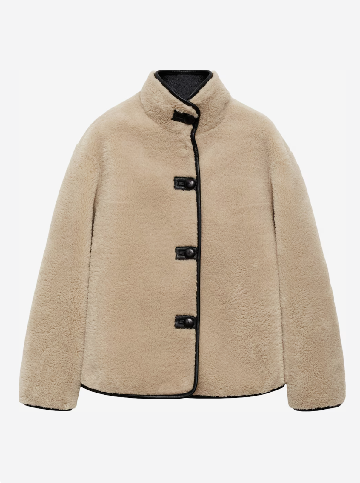 ZELDA - BEIGE WOOLEN JACKET