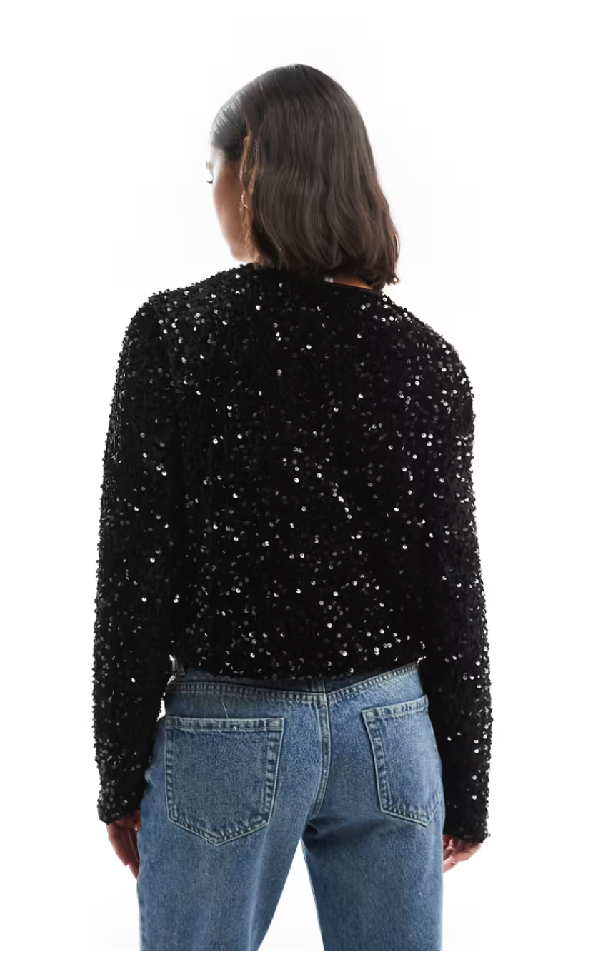 NELLA - SPARKLY TOP