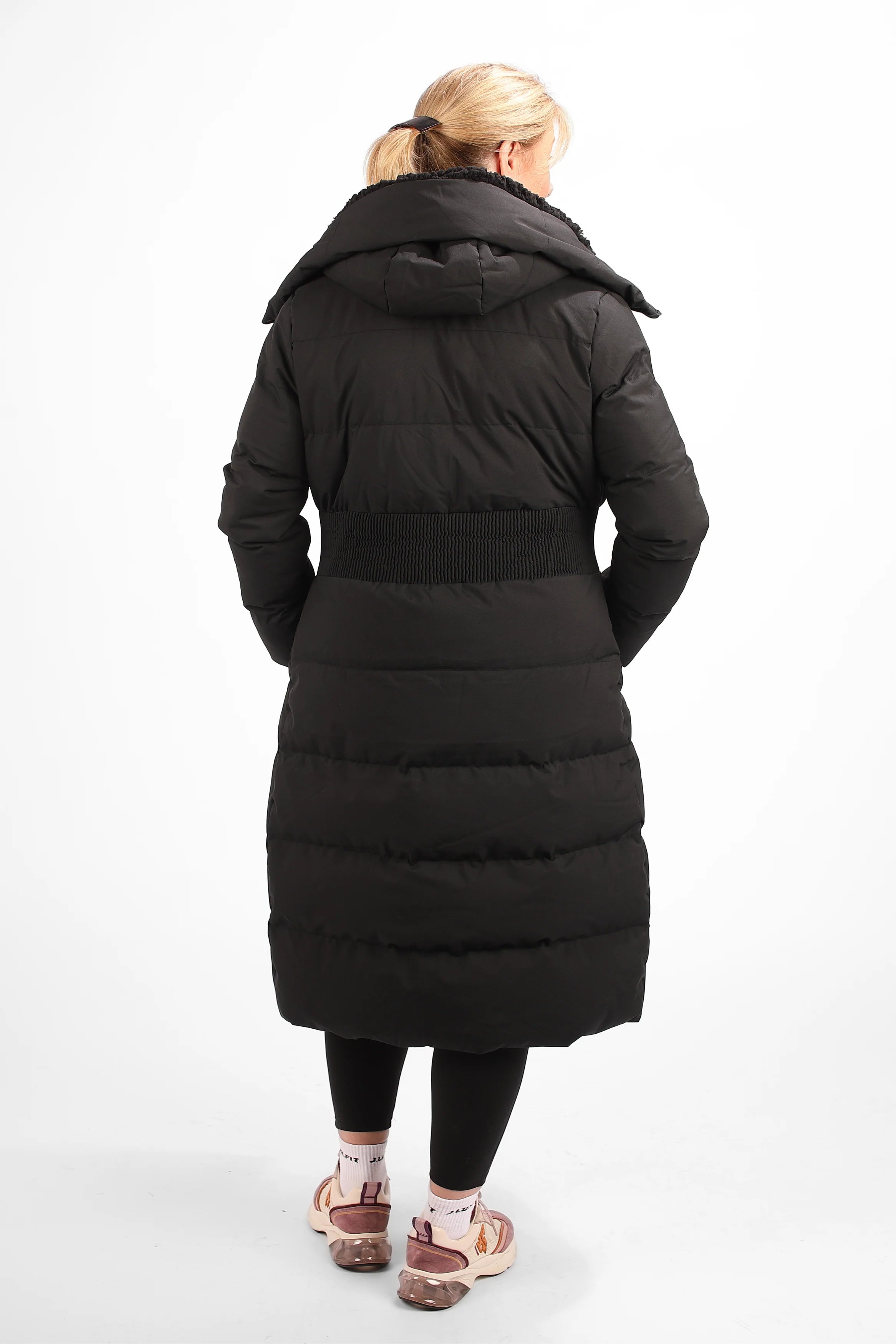 SADIA - CONTOUR LONG LINE PUFFER COAT