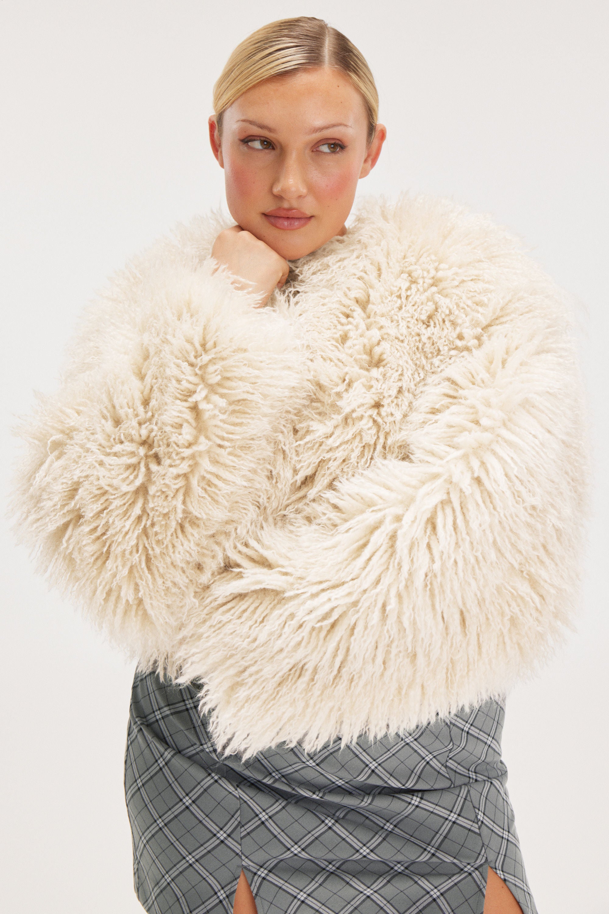 SOPHIA - FAUX FUR JACKET